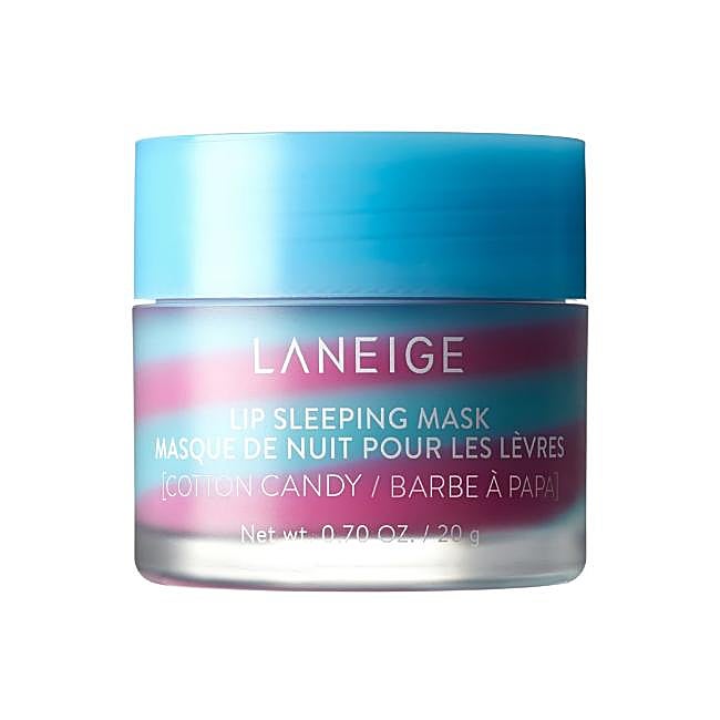 Máscara para dormir de labios Laneige.